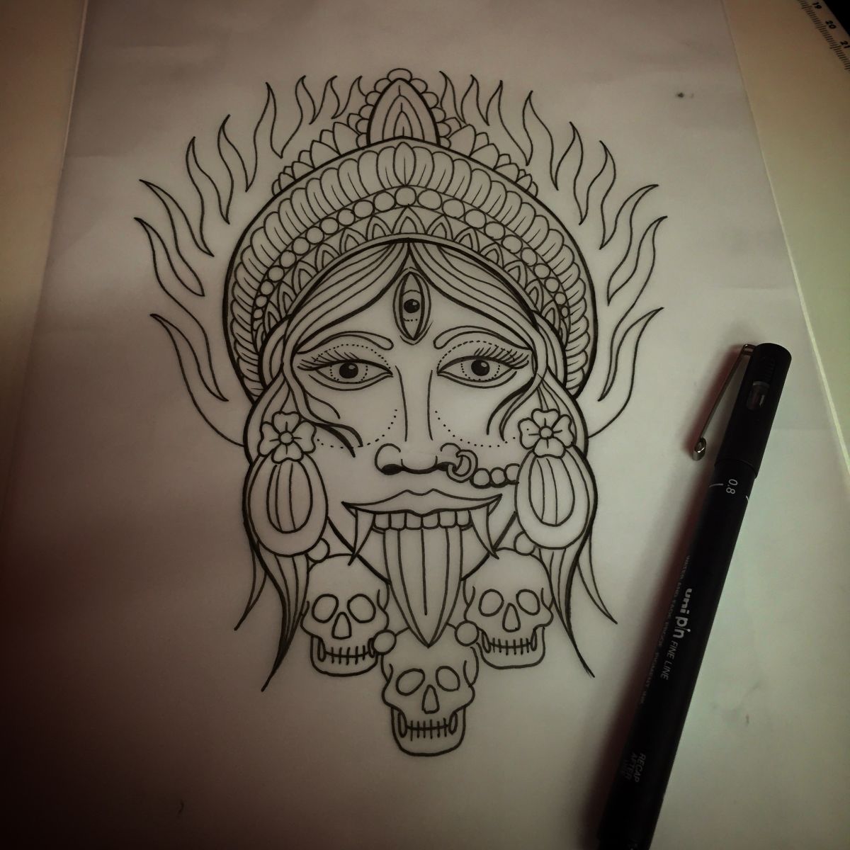 Kali drawing