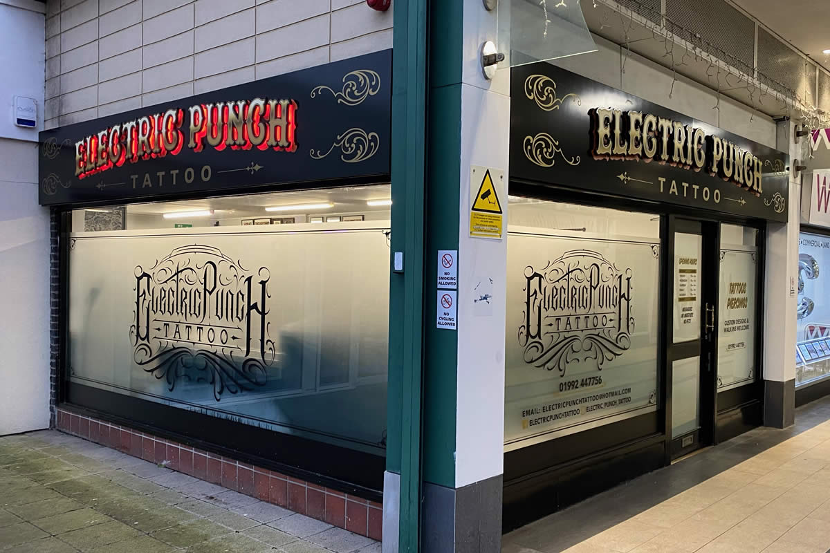 Electric Punch Tattoo Studio is one of Hertfordshire's finest custom and walk-in Tattoo Studios situated on the Hertfordshire & Essex border.